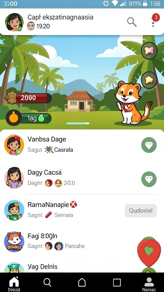 kkrp - Gameplay yang seru dan penuh tantangan.