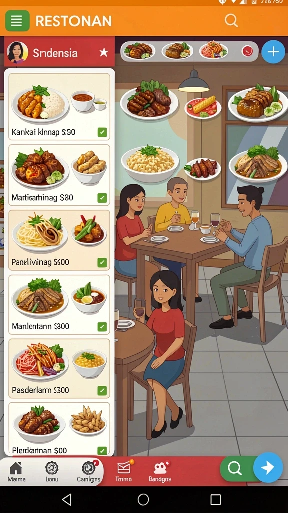 siap108 - Screenshot 3: Memperlihatkan komunitas aktif dalam turnamen SIAP108.